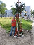 Feijenoordboom straalt in de Afrikaandertuin