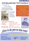 Schrijfwedstrijd `Piet Paaltjens'