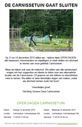 OPEN DAGEN CARNISSTUIN