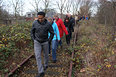 Een dijk van een wandeling