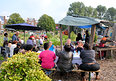 marjolein en hubert op de afrikaandertuin