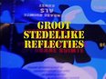 Grootstedelijke Reflecties