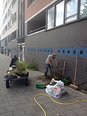 De geveltuinen en boudewijnplein opgefleurd!