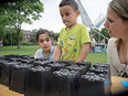 Memory spelen op het Amelandseplein